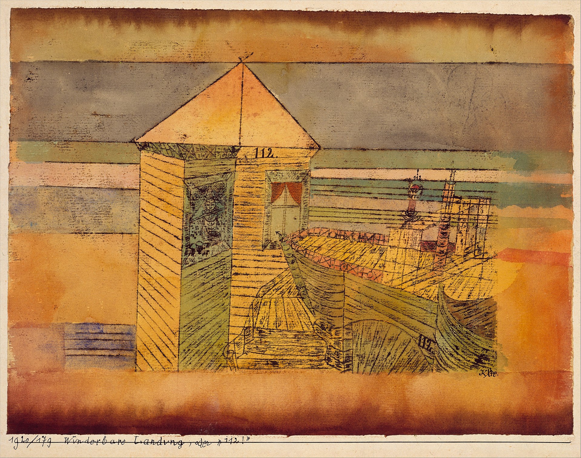 Miraculous Landing Paul Klee